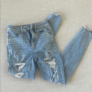 American eagle jeans, high rise size 2